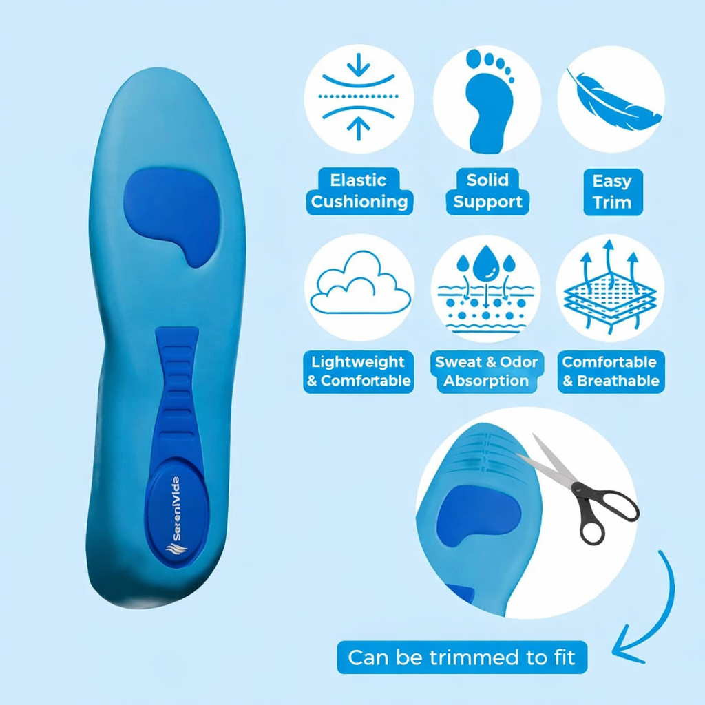 ShoeSole™ Insoles — Enjoy pain-free days, without expensive treatments or trips to the doctor. (Offer)